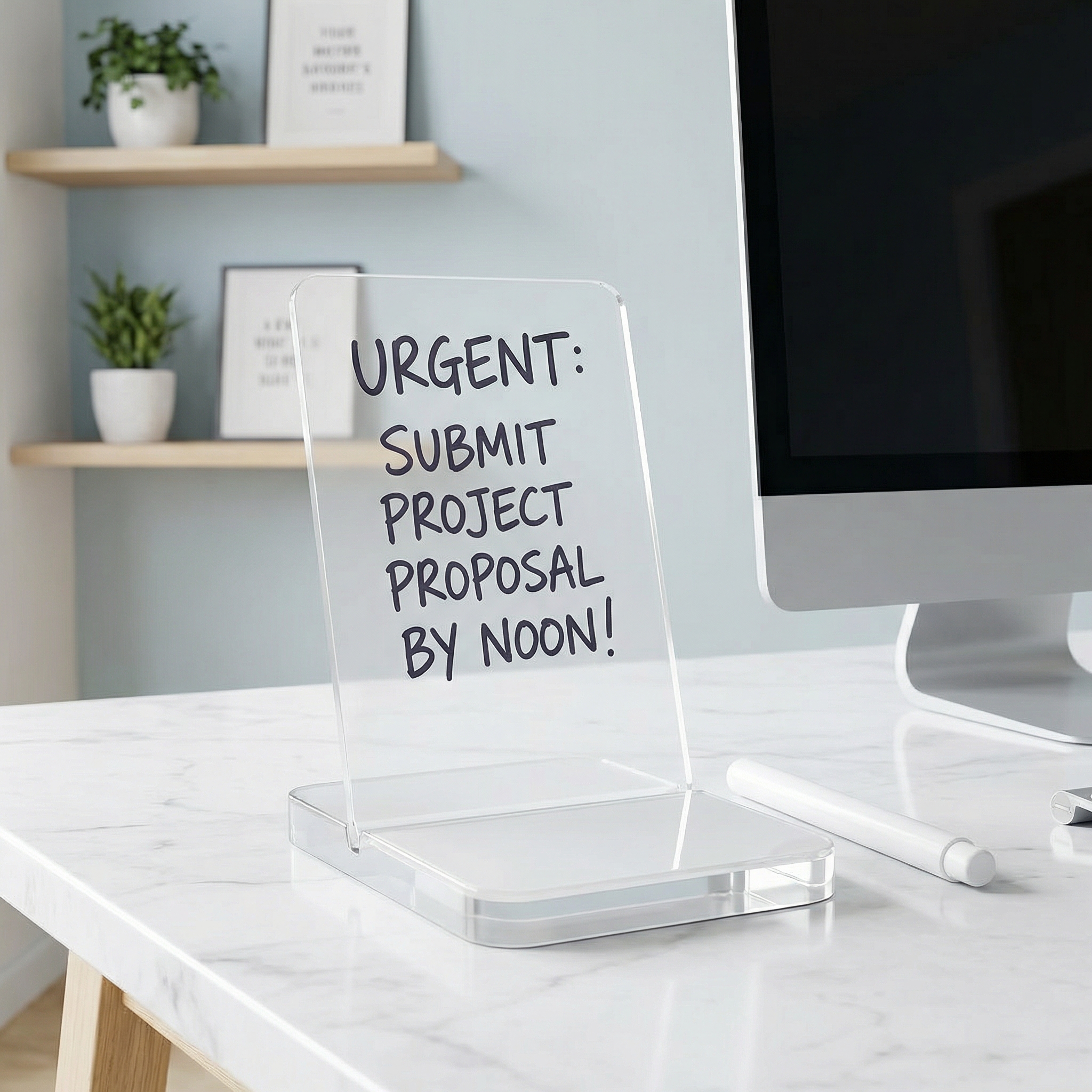 MemoPad Transparent Board